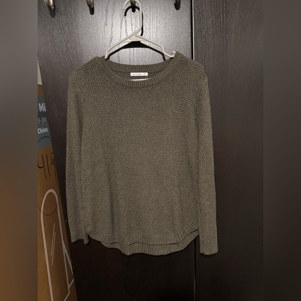 Green sweater